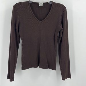OLD NAVY Easy Fit Stretch Long Sleeve Top